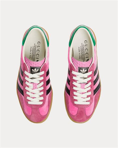 pink gucci gazelles|gucci adidas sambas pink.